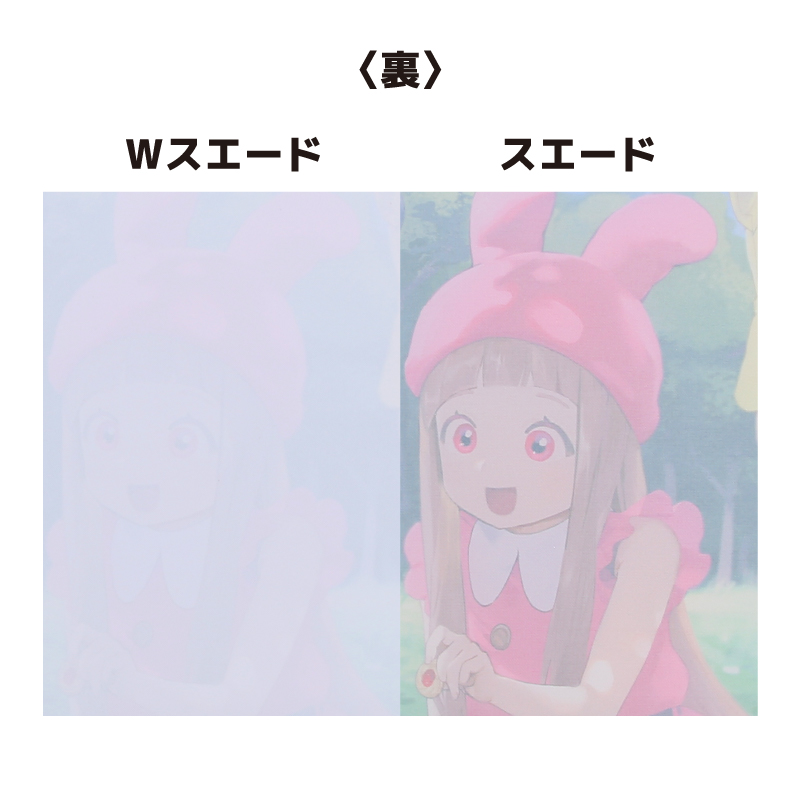 タペストリー：Wスエード&スエード比較裏